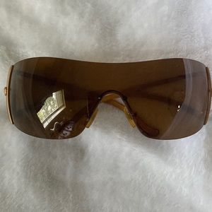 Versace rose gold sunglasses